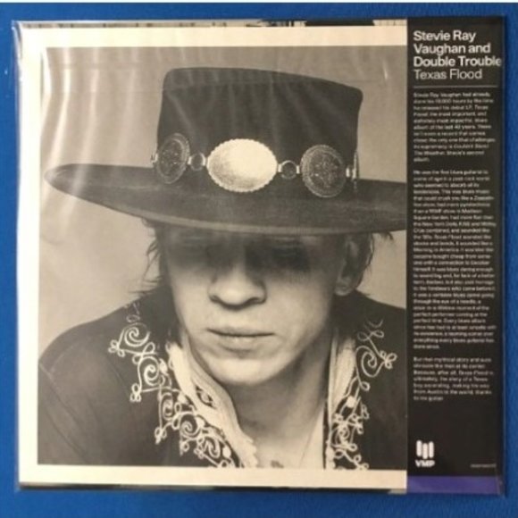 Stevie Ray Vaughan & Double Trouble Texas Flood LP ~Excl. 180g Color + Art Print - Picture 3 of 3